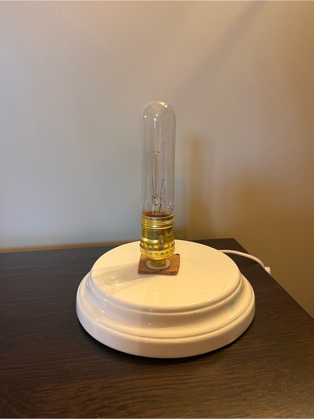 Vintage Light Base for a Ceramic Christmas Tree